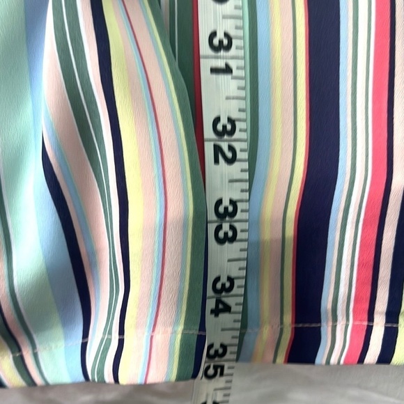 ⭐️Decree,Soft Slimming Vertical Striped Dress, Adorable!Double-Button Closure, S - Picture 12 of 12